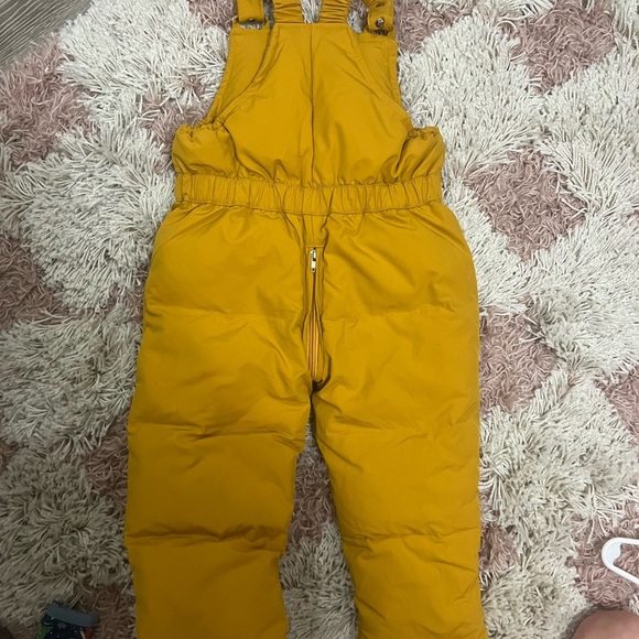 Yellow Winter Children's Snowsuit Set - Picture 12 of 16